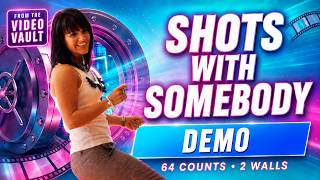SHOTS WITH SOMEBODY | Line Dance Demo | Choreographed by Rachael McEnaney