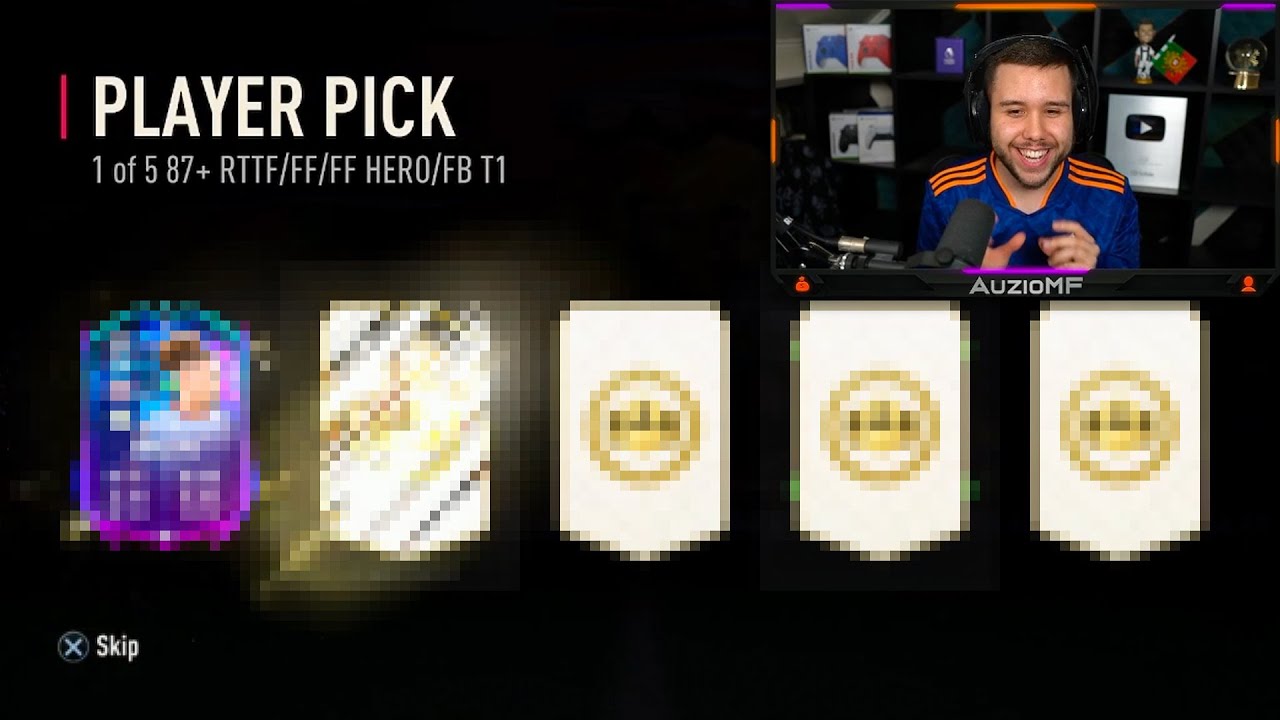 Auzio Tests NEW 1 OF 5 87+ FUT Birthday Swaps Player Pick
