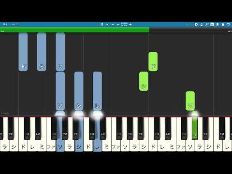 おもちゃのチャチャチャ　ピアノ　簡単