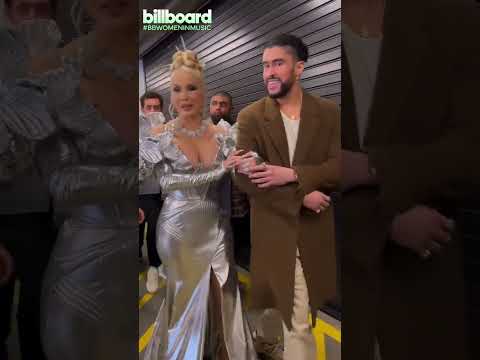 Bad Bunny Treating Ivy Queen Like Royalty 👸🏼👑 | Billboard Women In Music 2023 #Shorts