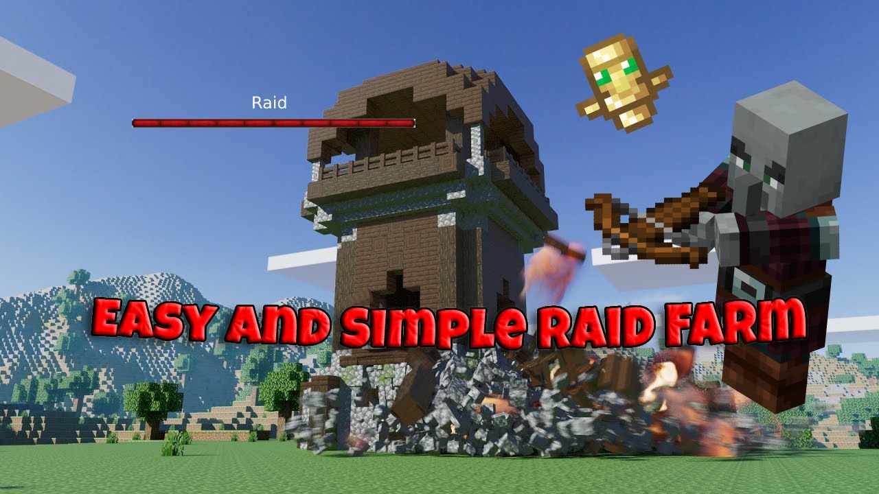 EASY and SIMPLE Raid Farm | Step by Step | 1.16 Java - YouTube