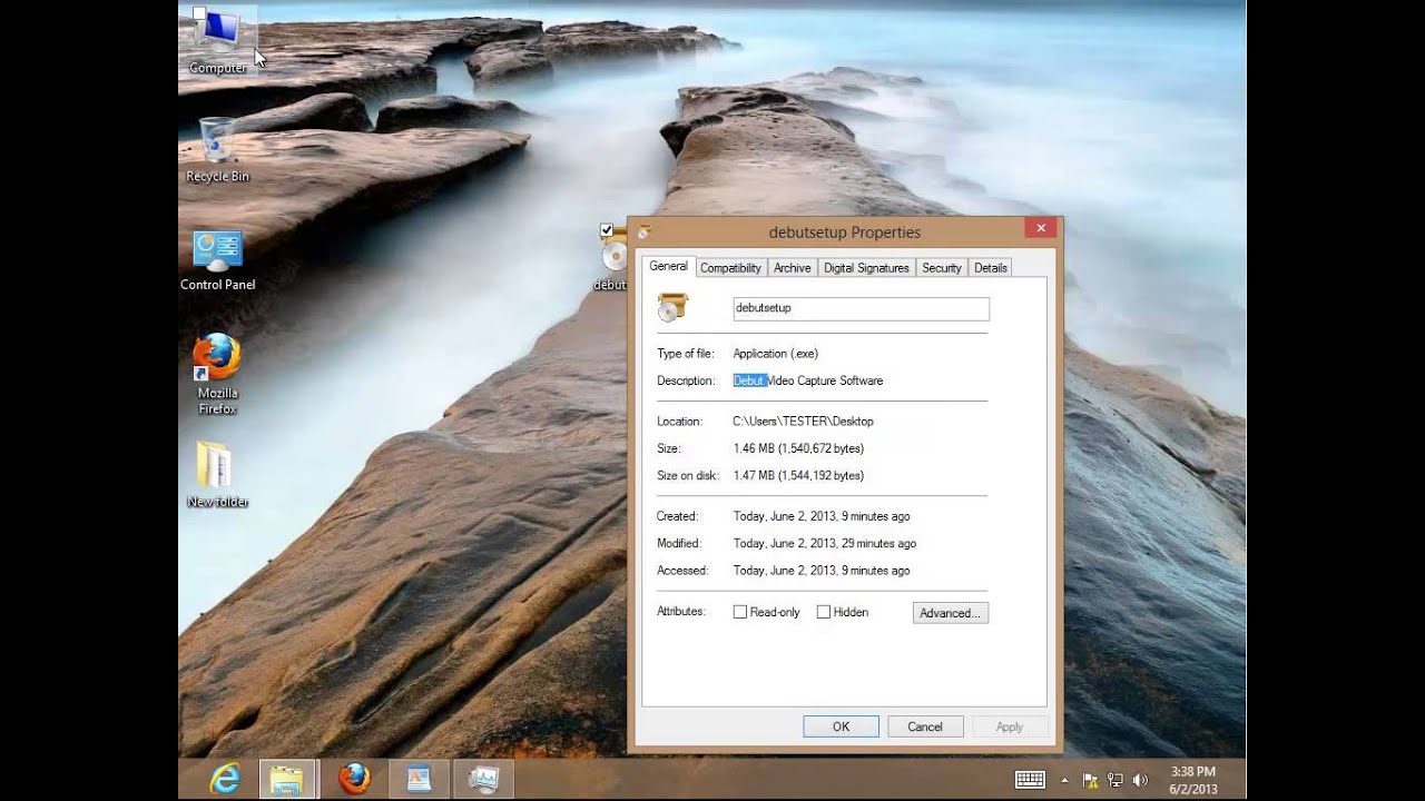 How To Uninstall Debut Video Capture Software On Windows 8?