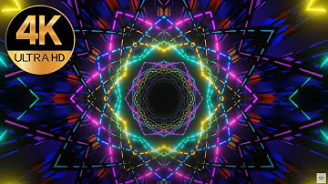 6 hours 4k TV Sci-Fi Big-Screen Visuals Metallic color Flashing Relaxing background Video meditation