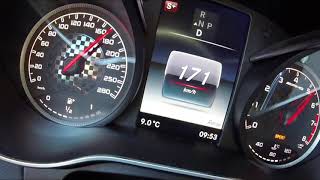 367HP 2017 Mercedes C43 AMG Acceleration 0-250 km/h