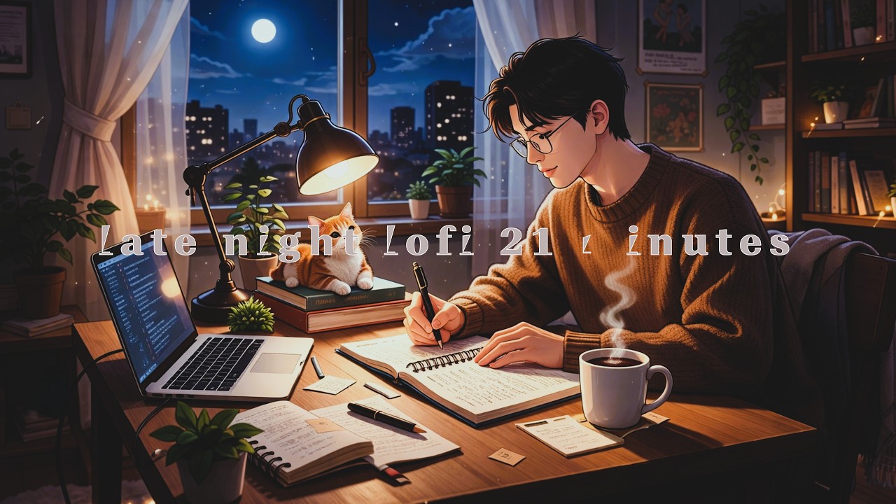 Late Night Lofi 🌙 21 Min Chill Beats for Study & Relax - YouTube