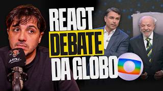 LIVE: LULA VS. FLÁVIO DEBATE ON GLOBO | REACT