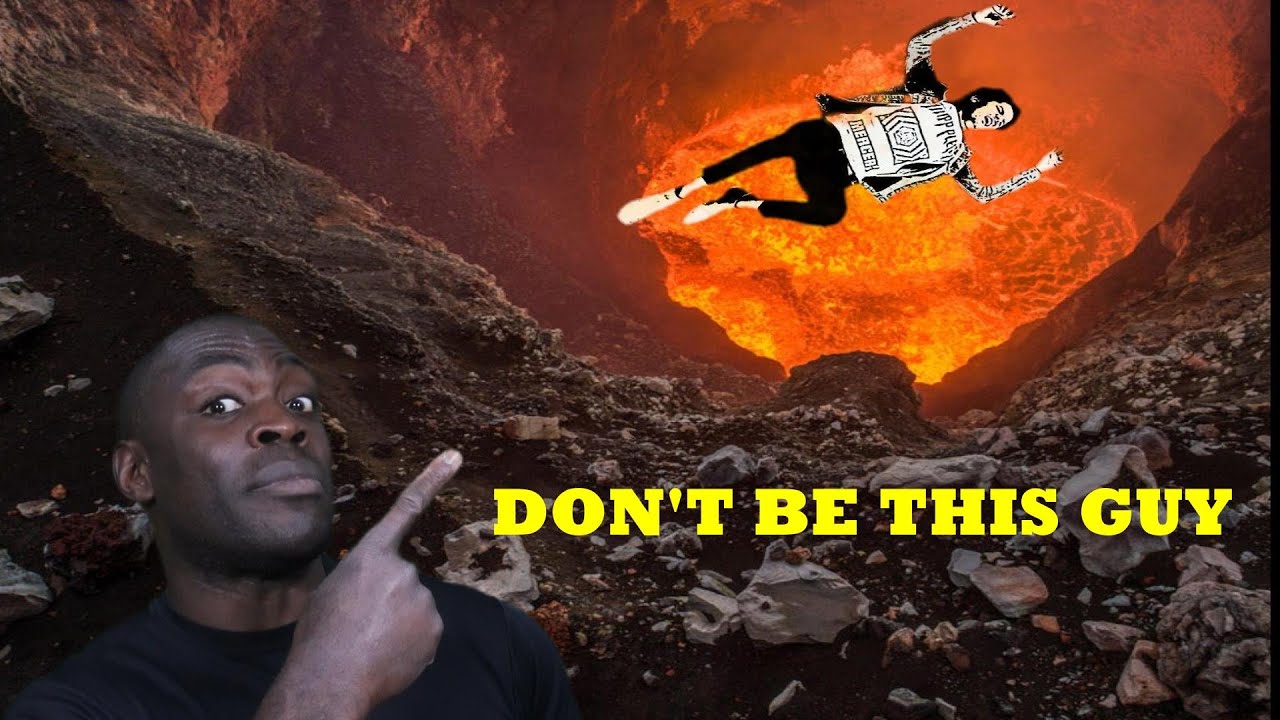American Tourist Falls Into Volcano- Lives To Tell About It! - YouTube