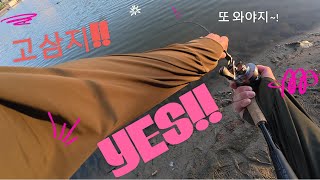 돌고 돌아 결국 선택한 채비...[ 고삼지 ] EP.7