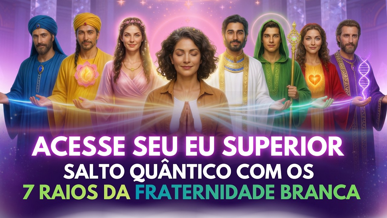Acesse seu EU Superior - Salto Quântico com os 7 raios da Fraternidade Branca