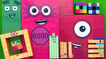 Looking for Numberblocks NEW 13225 Puzzle Tetris Shape | ASMR chirping of birds