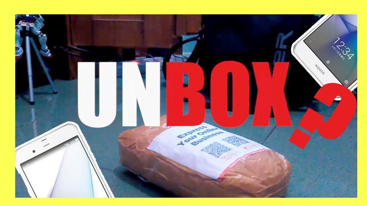 Unboxing SHARP SHV34 - dalam 1 menit