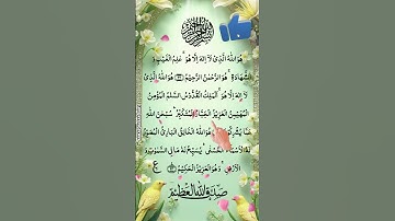 সূরা আল হাশর 💚 سورة الحشر 💫 সবচেয়ে সুন্দর তিলাওয়াত #egzonibrahimi #qurantilawat