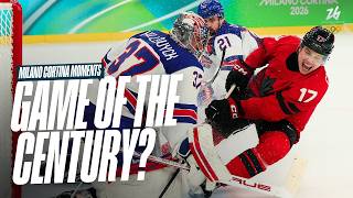 The Greatest Game Of All Time? United States Vs. Canada Mens Ice Hockey D Medal Game