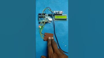 Arduino,lcd, LED and push button switch #arduino #electronic #circuit