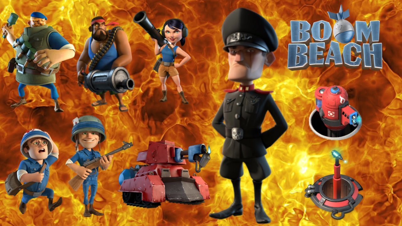 Boom Beach Lt. Hammerman Strategies 7/7 Прохождение Лейтенант Хамерман !
