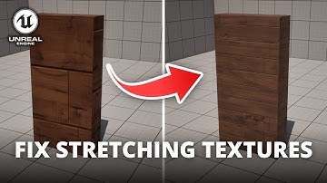 Hoe je uitgerekte texturen kunt repareren met een eenvoudig materiaal in Unreal Engine 5
