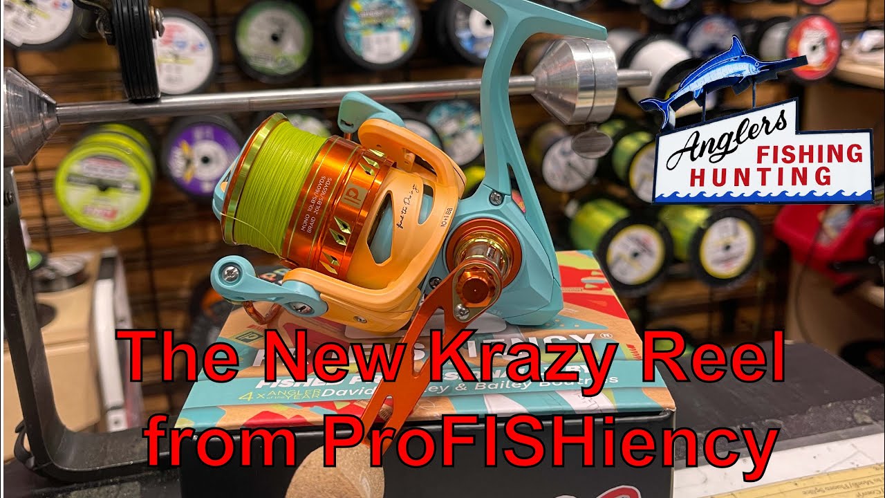 The New Krazy Reel from ProFISHiency < Anglers Sport Center