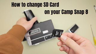 How To Change Sd Card On Your Camp Snap 8 Camcorder