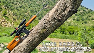 Molot Long Barrel Sniper 308 Full Review And Testing Performance (Educational Video) 