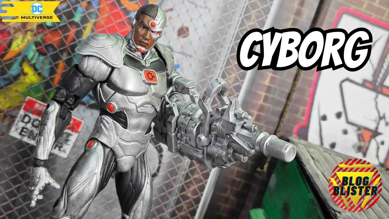 DC Multiverse Cyborg DC Rebirth McFarlane Toys Reseña Review En Español ...