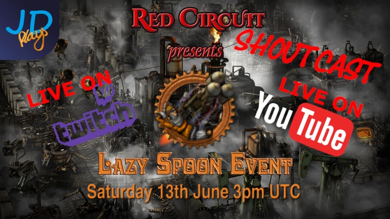 Factorio Lazy Spoon Event [Shoutcast] !rcevent !rcmulti