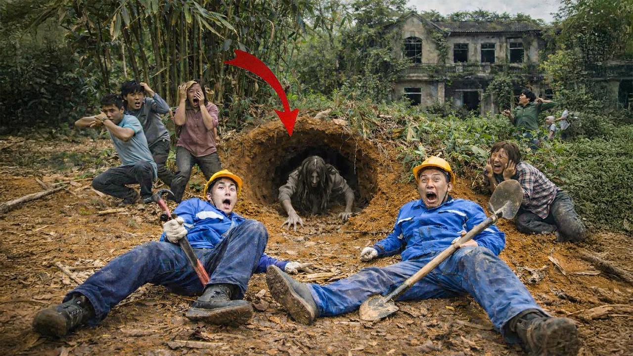 Time-Lapse: 72 Hours Digging Near an Abandoned House – Something Crawled Out of the Tunnel! 😱