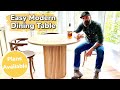 Crazy Easy Modern Dining Table || insanely easy table build