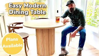 Famous Crazy Easy Modern Dining Table || insanely easy table build Profile