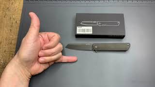 Quiet Carry IQ ultra slim discreet lightweight knife