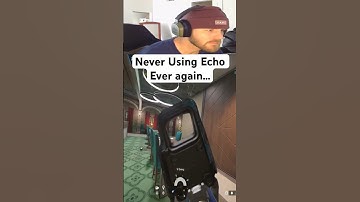 Never Using Echo Ever Again #r6 #rainbowsixsiege #console #shorts #viral #vibes #live #stream #smile
