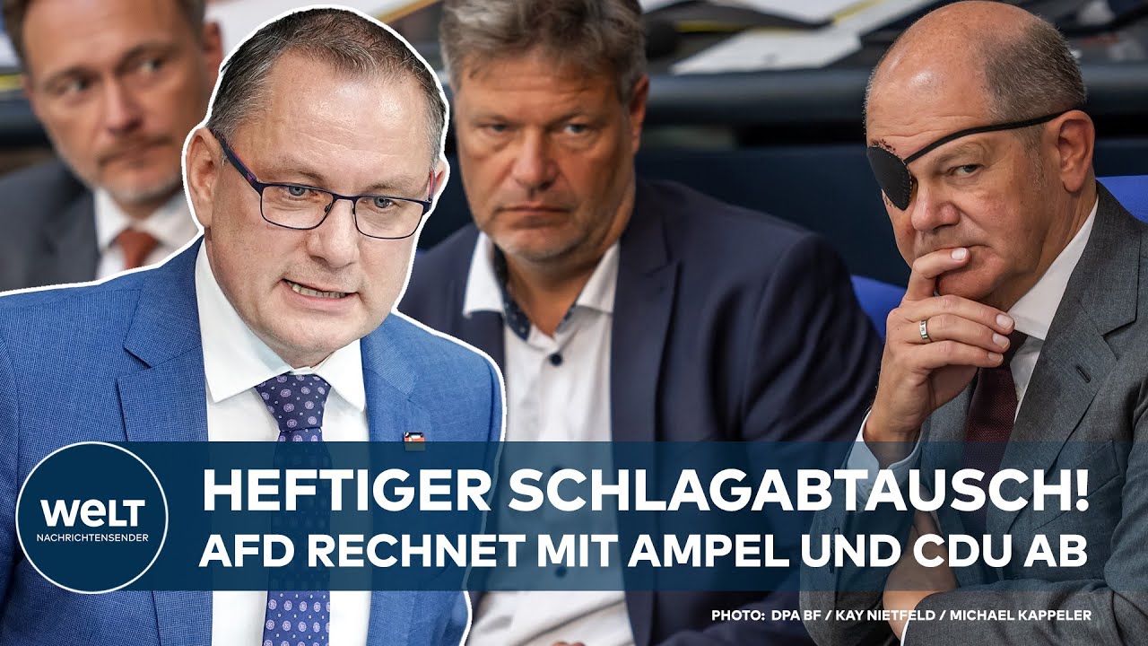 Ukraine-Krieg: AfD-Chef Chrupalla gibt USA die Schuld | Markus Lanz vom 29. November 2022