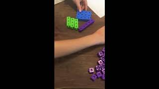 Unifix Cube Manipulative Project--Math 8