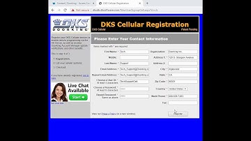 DKS - Remote Account Manager Software Cellular Registration
