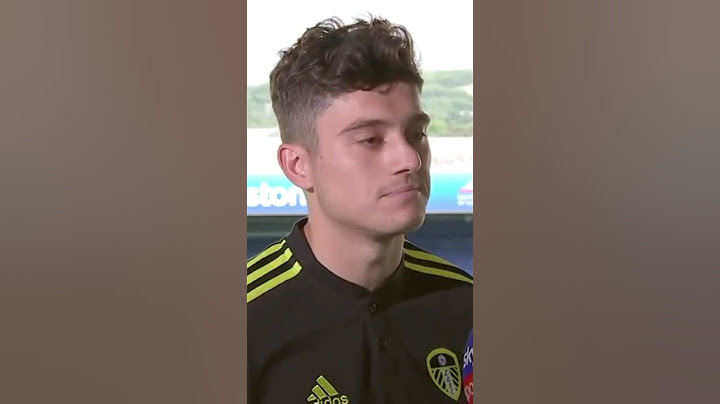 It Seems Like Daniel James Didn’t Know What The Leeds Fans Were Chanting 😂 #shorts   SUBSCRIBE