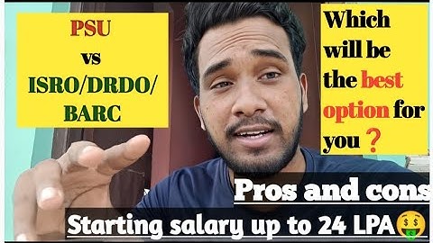 PSU vs ISRO jobs, which to choose ❓| Isro scientist vs Psu officer | Gate exam