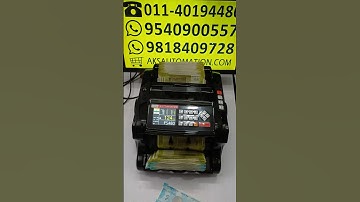 Need Mix Note Counting Machine in Erode, Tamil Nadu? Aks Automation Has You Covered! 💸✨ #ytshorts
