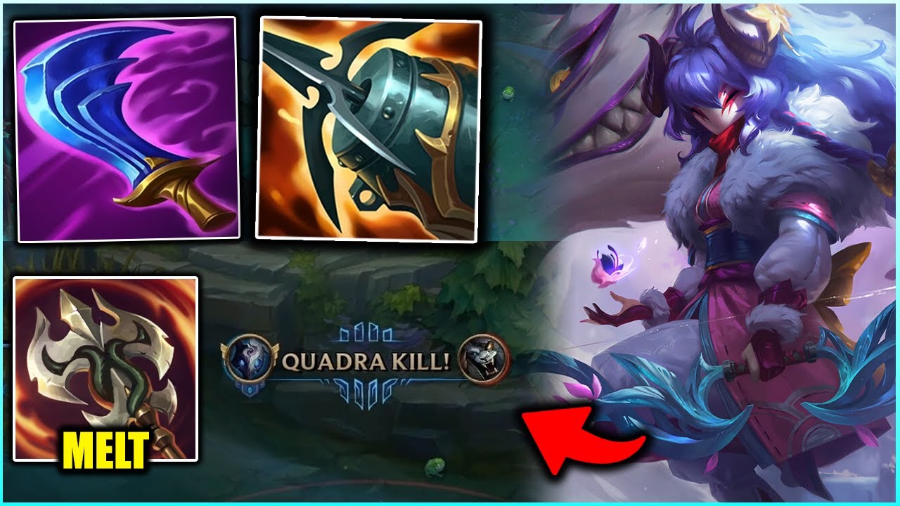 This Ravenous Kindred Build Is Super Broken! Melt Everyone In Seconds! - League of Legends