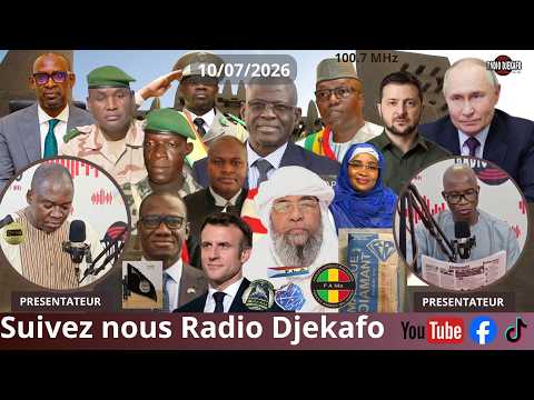 RADIO DJEKAFO 10 JUILLET BOUA DIABATÉ ET BOUBACAR TRAORÉ