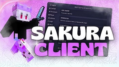 LIBEREI O MELHOR HACK GRATUITO PARA MINECRAFT 1.8.9 EM 2025! (HACK SAKURA + TUTORIAL DE INSTALAÇÃO)