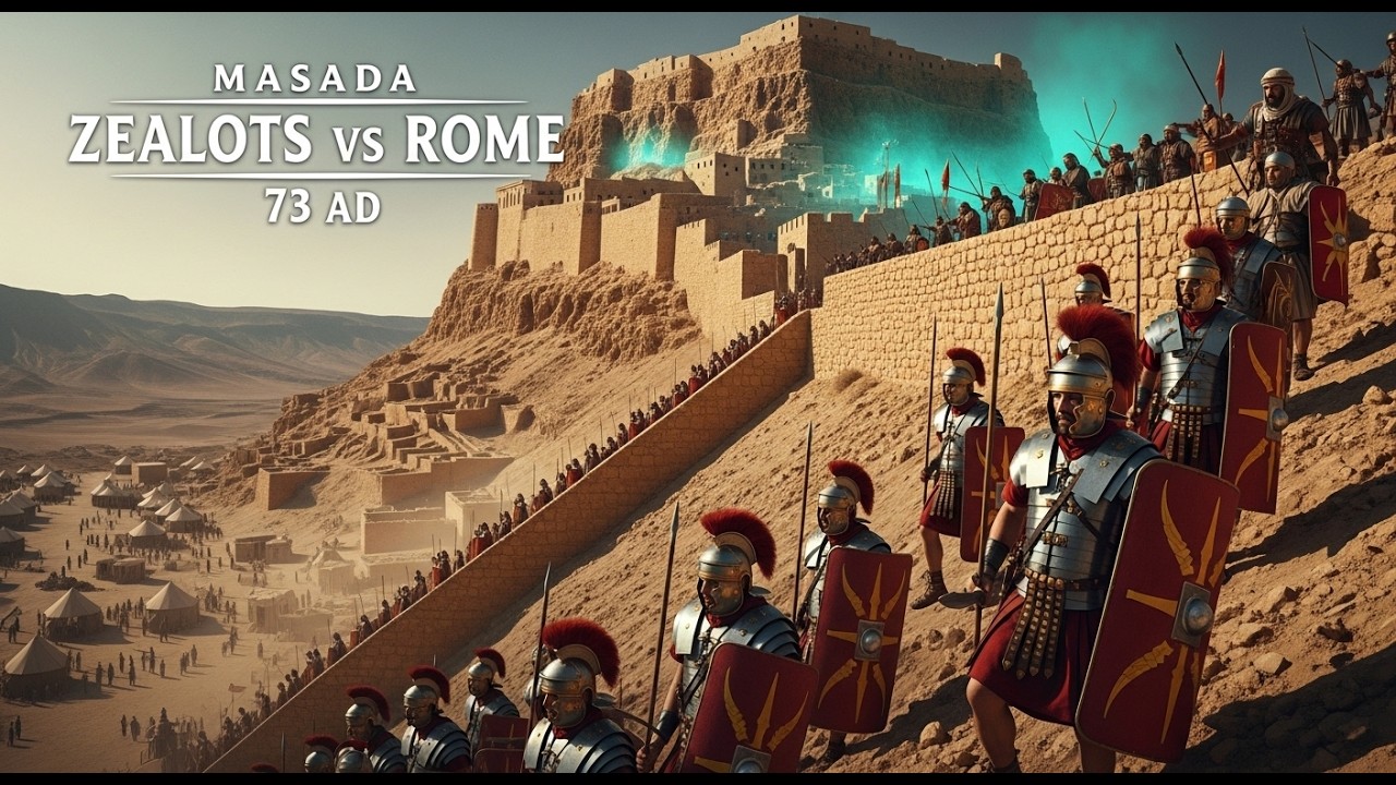 The Forgotten Siege of Masada Zealots vs Rome’s Final Legion (73 AD ...