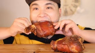 독일식 족발요리 슈바인학센 먹방~!! 리얼사운드 social eating Mukbang(Eating Show)