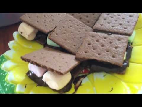 Easy S'mores At Home Using Toaster Oven