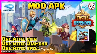 CASTLE DEFENDER MOD APK | offline screenshot 5