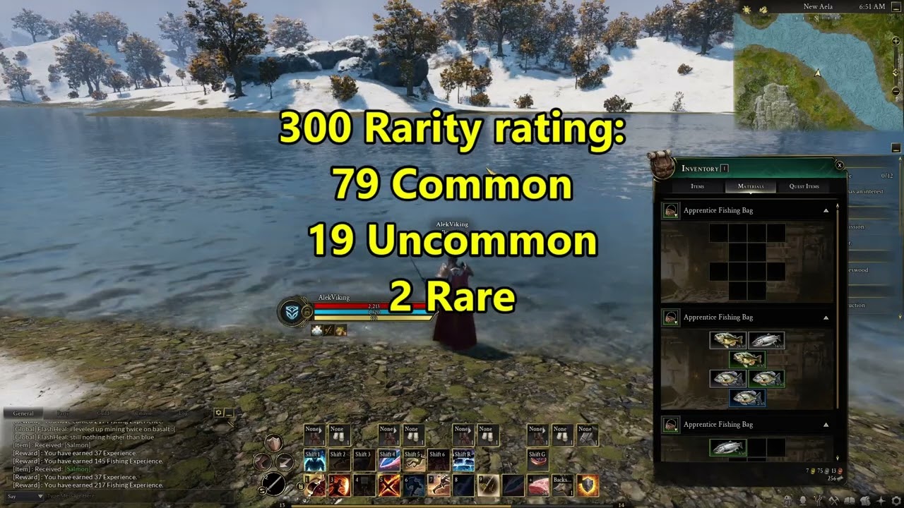 I tested the rarity rating in Ashes of Creation Alpha 2 and here are the results