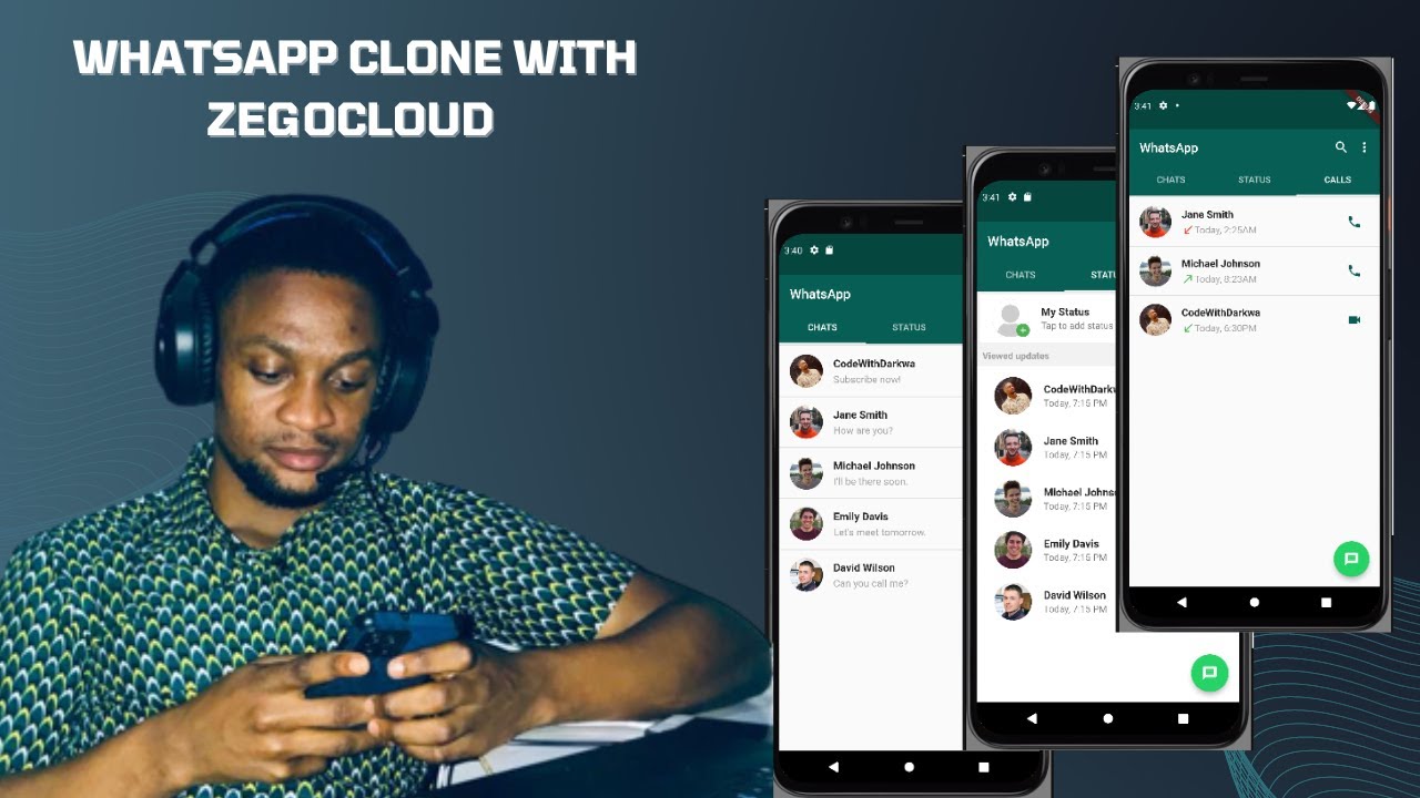 How to Build a WhatsApp Clone with Zegocloud Video and Voice SDK ...