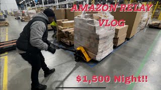 Come with us during an Amazon Peak season load!!  Must watch if your thinking about doing AMAZON!