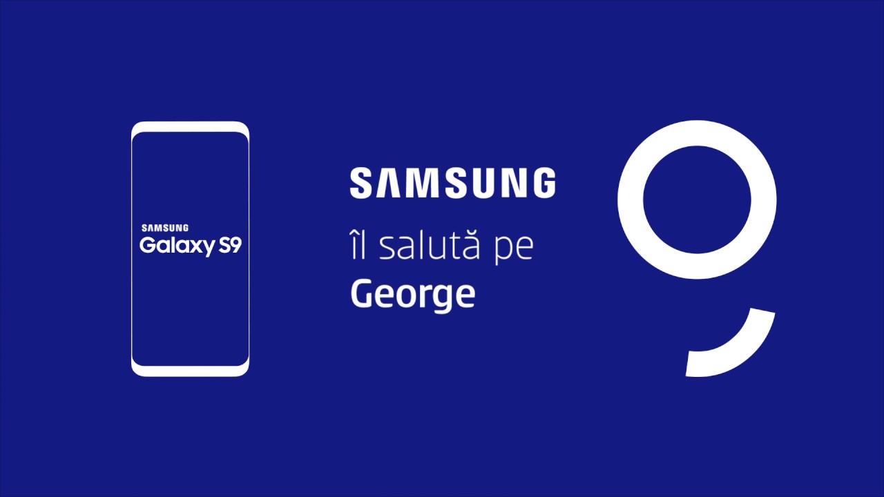 Samsung il saluta pe George