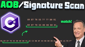 How to aob/signature scanning in C# External