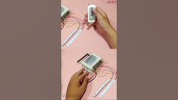 Bộ Điều Khiển RF 2 Thiết Bị Công Suất Cao Tích Hợp Nút Nhấn 12V - 48V | Điện tử DAT