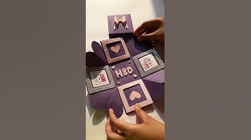 birthday explosion box